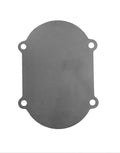 Plaque d'usure de couvercle adaptable, inox – Börger PL (réf. BP 41028)