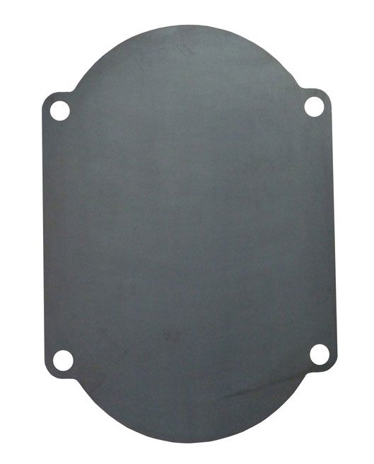 Plaque d'usure de couvercle adaptable, acier XAR – Börger EL1550 (réf. BP 71018)
