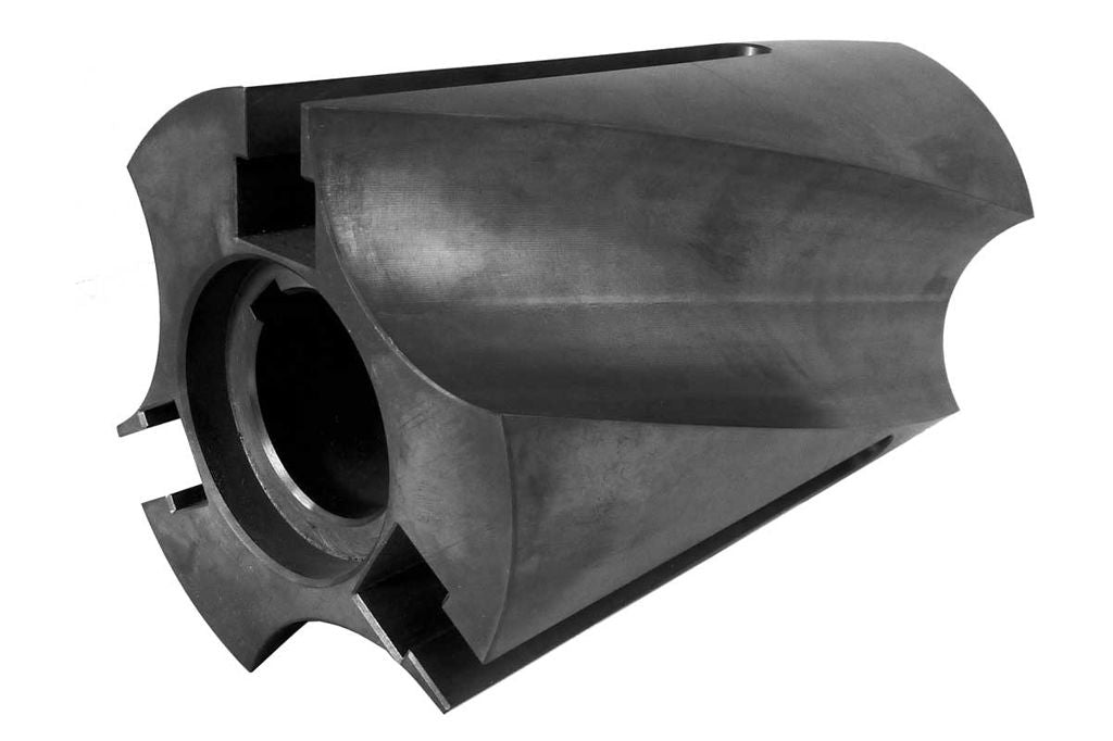 Noyau de rotor adaptable 249,5 mm hélicoïdal droit renforcé – Börger FL1036