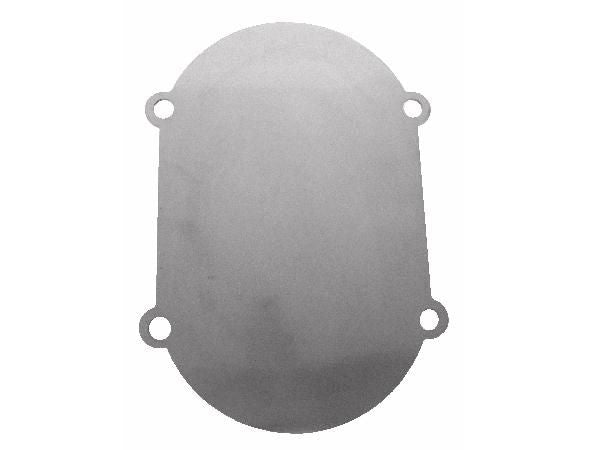 Plaque d'usure de couvercle adaptable, inox – Börger FL (réf. BP 31028)