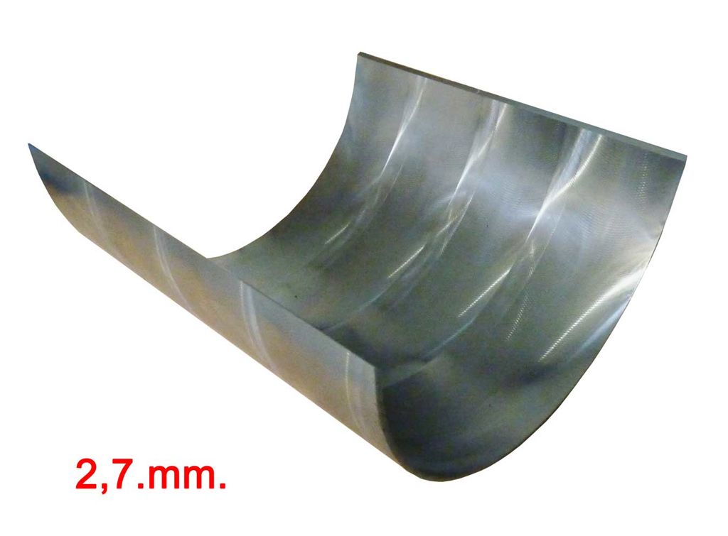 Segment d'usure radial adaptable 260 mm, acier XAR – Vogelsang VX / GL