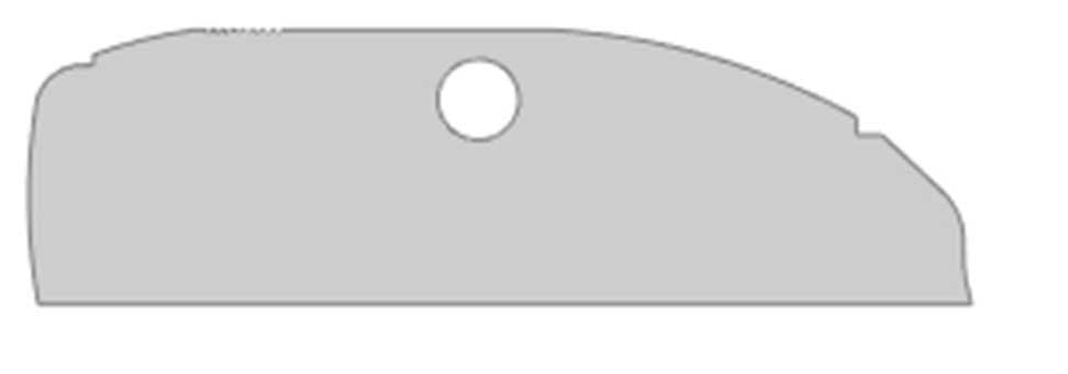 Couteau de coupe adaptable – compatible Vogelsang RotaCut RCX-58 (réf. VRC 0009)