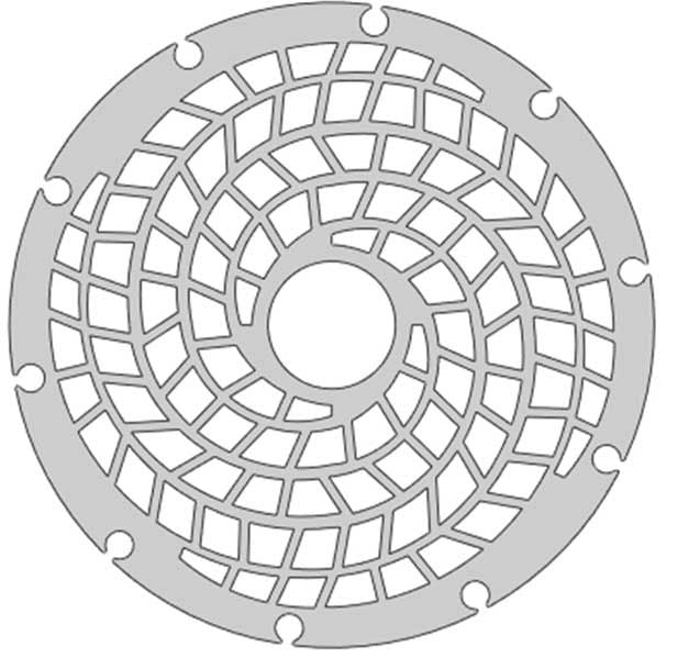 Grille de coupe adaptable Ø 40 mm – Vogelsang RotaCut RCX-68 (réf. VRC 0563)