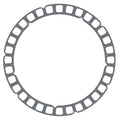 Bague de coupe adaptable 32 sorties – Vogelsang Dosimat LVX (réf. VV 7600832)