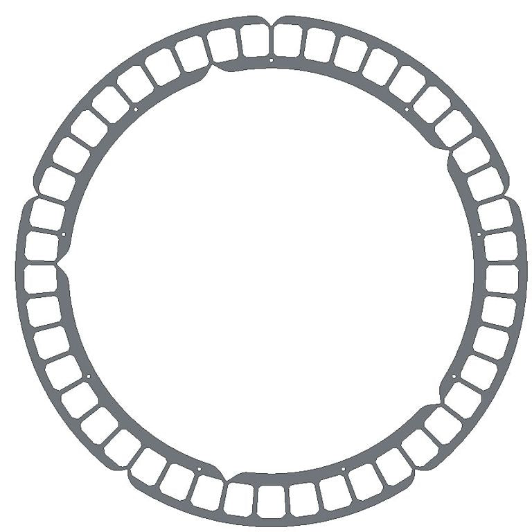 Bague de coupe adaptable 45 sorties – Vogelsang Dosimat LVX (réf. VV 7800845)