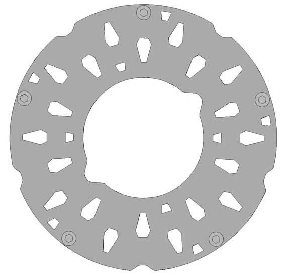 Bague de coupe adaptable 20 sorties – Vogelsang ExaCut (réf. VV TFL716)