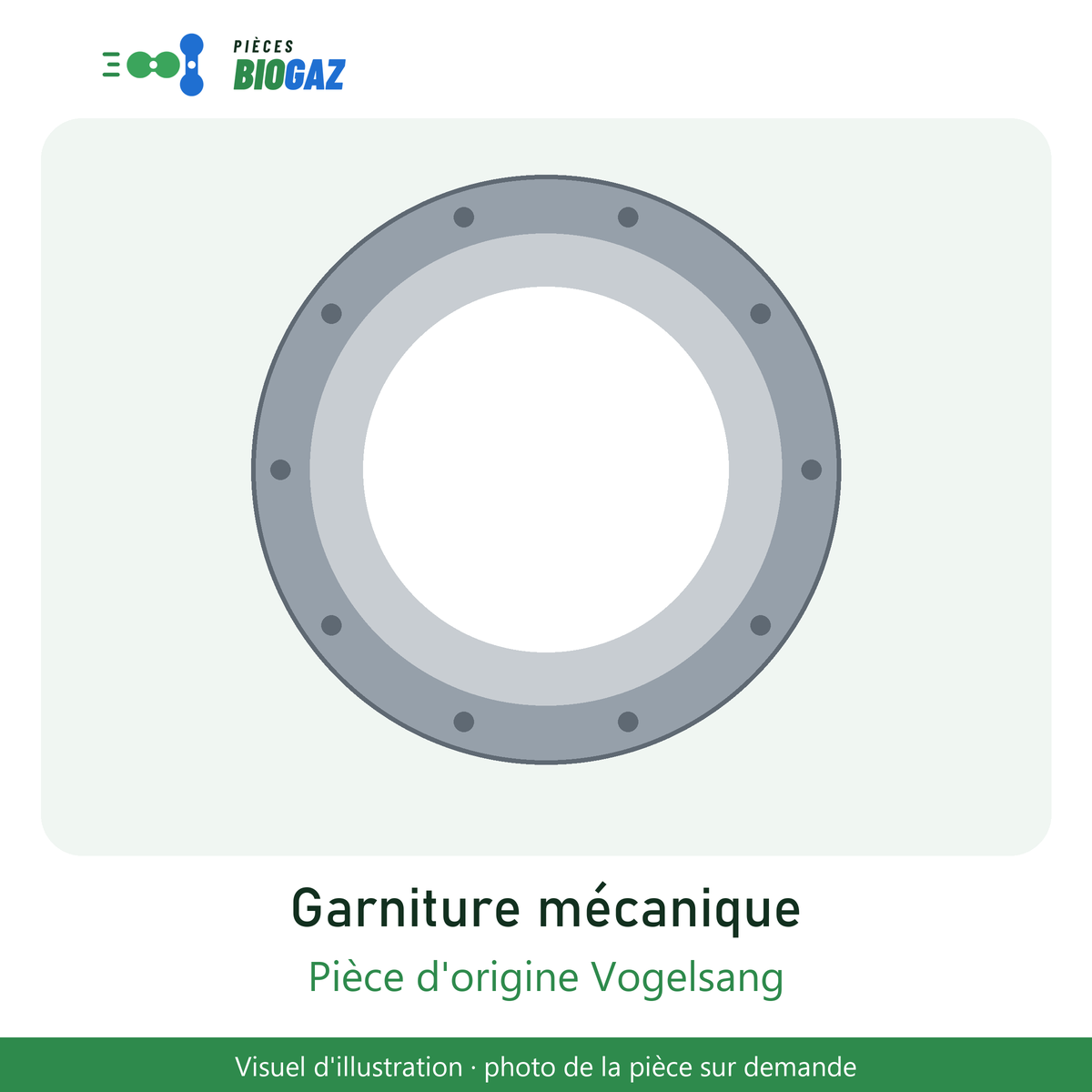 Kit garniture mécanique pour Vogelsang VX186-184Q (réf. 110-000017)