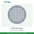 Vis de fixation grille de coupe RCX68