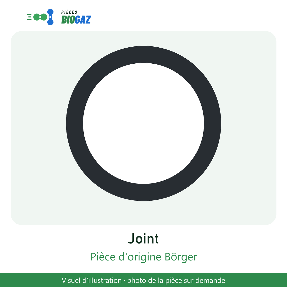 Joint torique pour lobes pour Börger AL (réf. O55901)
