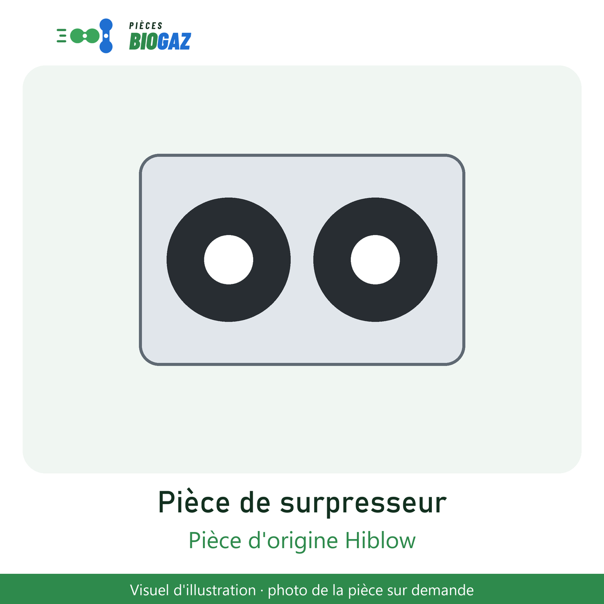 Filtre à air Hiblow pour HP-100, 120, 150 et 200