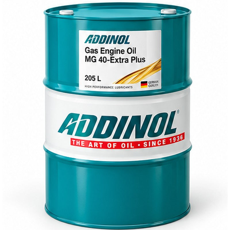 Huile moteur gaz ADDINOL MG 40-Extra Plus – cogénération biogaz